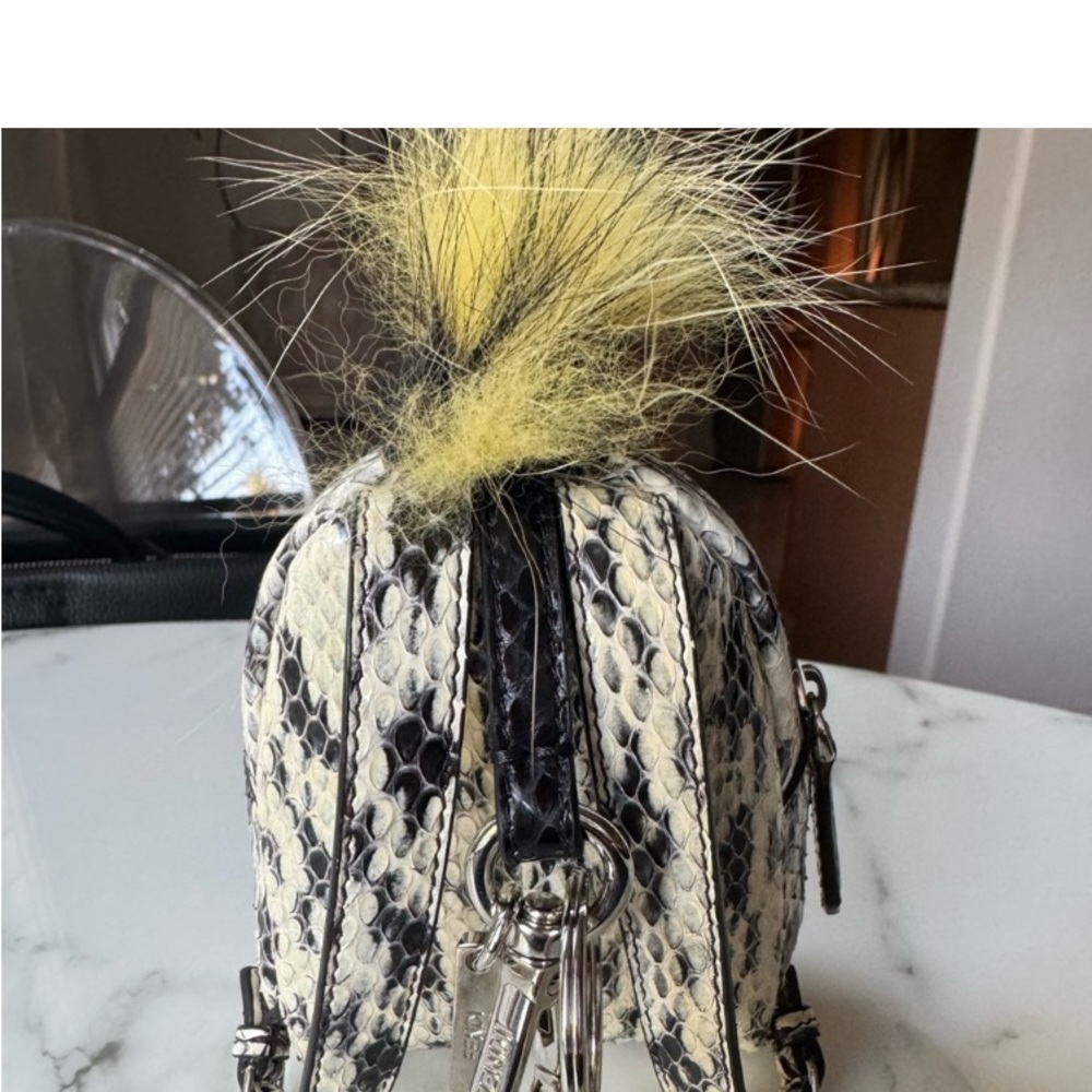 Fendi Bugs Nwot Backpack Charm Python - image 4